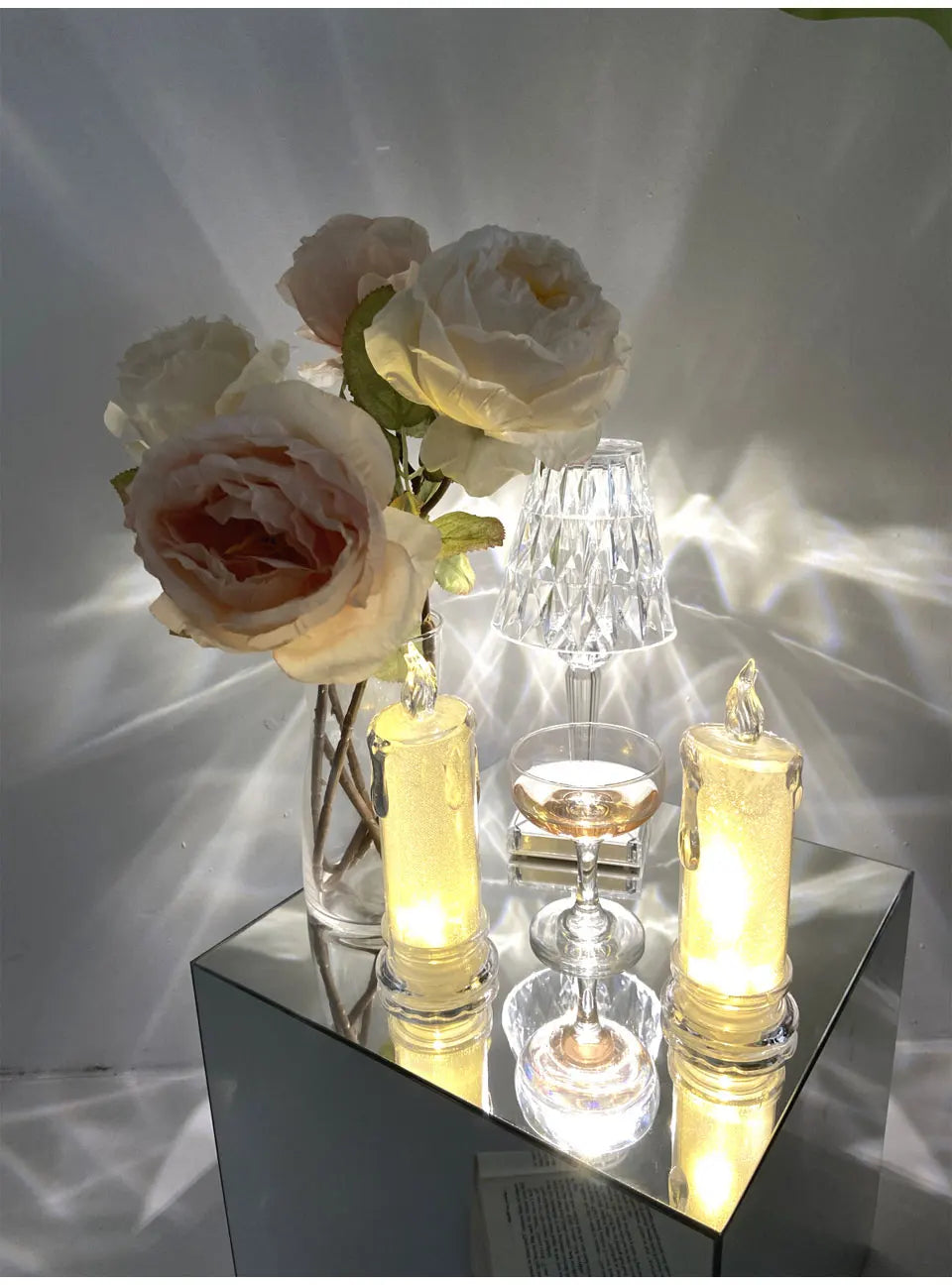 🕯Flameless LED Candle Light – Create the Perfect Ambiance Anywhere
Transform any setting with the warm, flickering glow of our Flameless LED Candle Lamp. Designed to bring romance, relaxation, and elegance without the worry of open flames