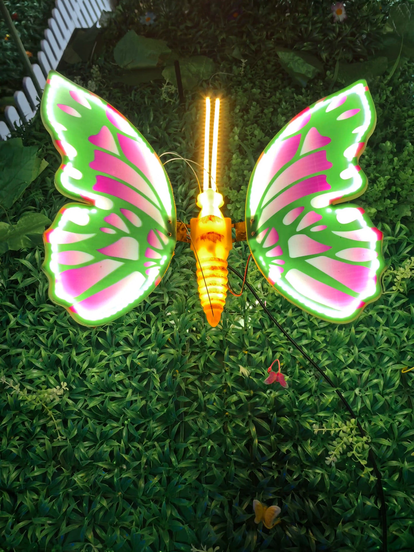 🦋🌈✨️3D LED Butterfly Night Light Handmade 40 45 50cm 60cm Large Park Light Decoration for gifts or wherever you desire at your home
