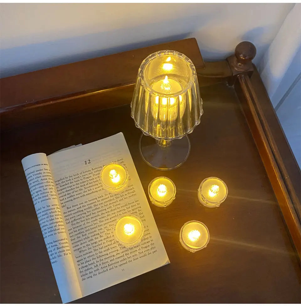 🕯Flameless LED Candle Light – Create the Perfect Ambiance Anywhere
Transform any setting with the warm, flickering glow of our Flameless LED Candle Lamp. Designed to bring romance, relaxation, and elegance without the worry of open flames
