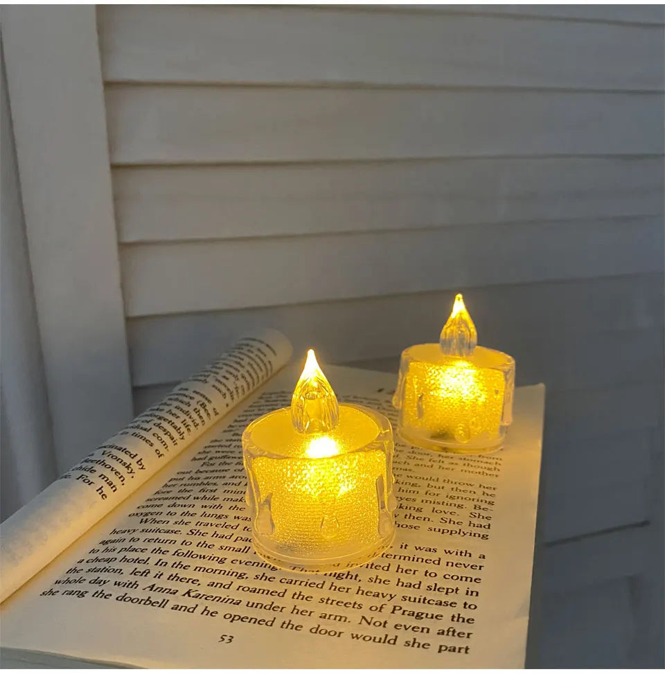 🕯Flameless LED Candle Light – Create the Perfect Ambiance Anywhere
Transform any setting with the warm, flickering glow of our Flameless LED Candle Lamp. Designed to bring romance, relaxation, and elegance without the worry of open flames