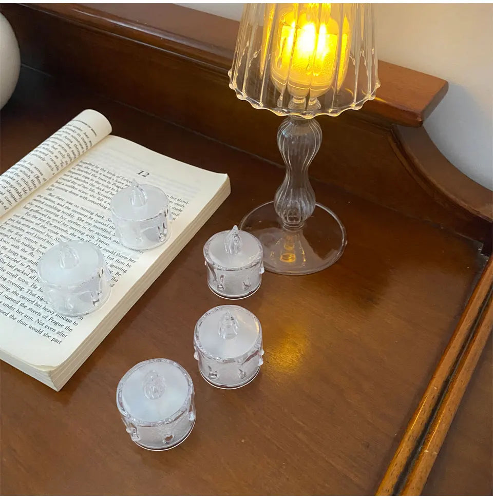 🕯Flameless LED Candle Light – Create the Perfect Ambiance Anywhere
Transform any setting with the warm, flickering glow of our Flameless LED Candle Lamp. Designed to bring romance, relaxation, and elegance without the worry of open flames