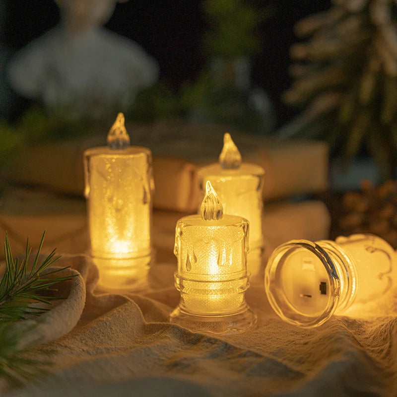 🕯Flameless LED Candle Light – Create the Perfect Ambiance Anywhere
Transform any setting with the warm, flickering glow of our Flameless LED Candle Lamp. Designed to bring romance, relaxation, and elegance without the worry of open flames