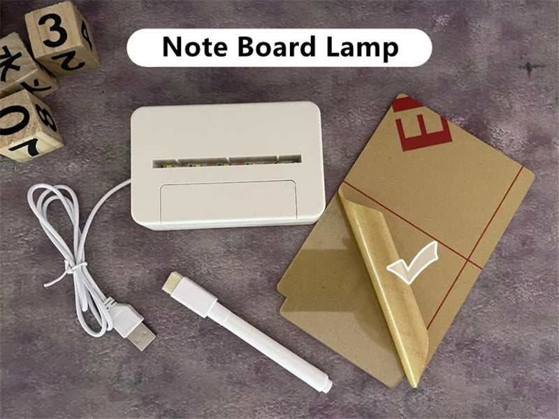 Light Up Note Board