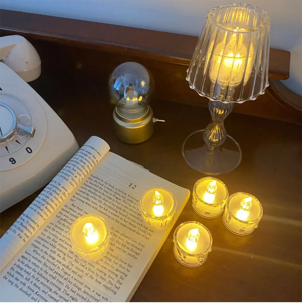 🕯Flameless LED Candle Light – Create the Perfect Ambiance Anywhere
Transform any setting with the warm, flickering glow of our Flameless LED Candle Lamp. Designed to bring romance, relaxation, and elegance without the worry of open flames