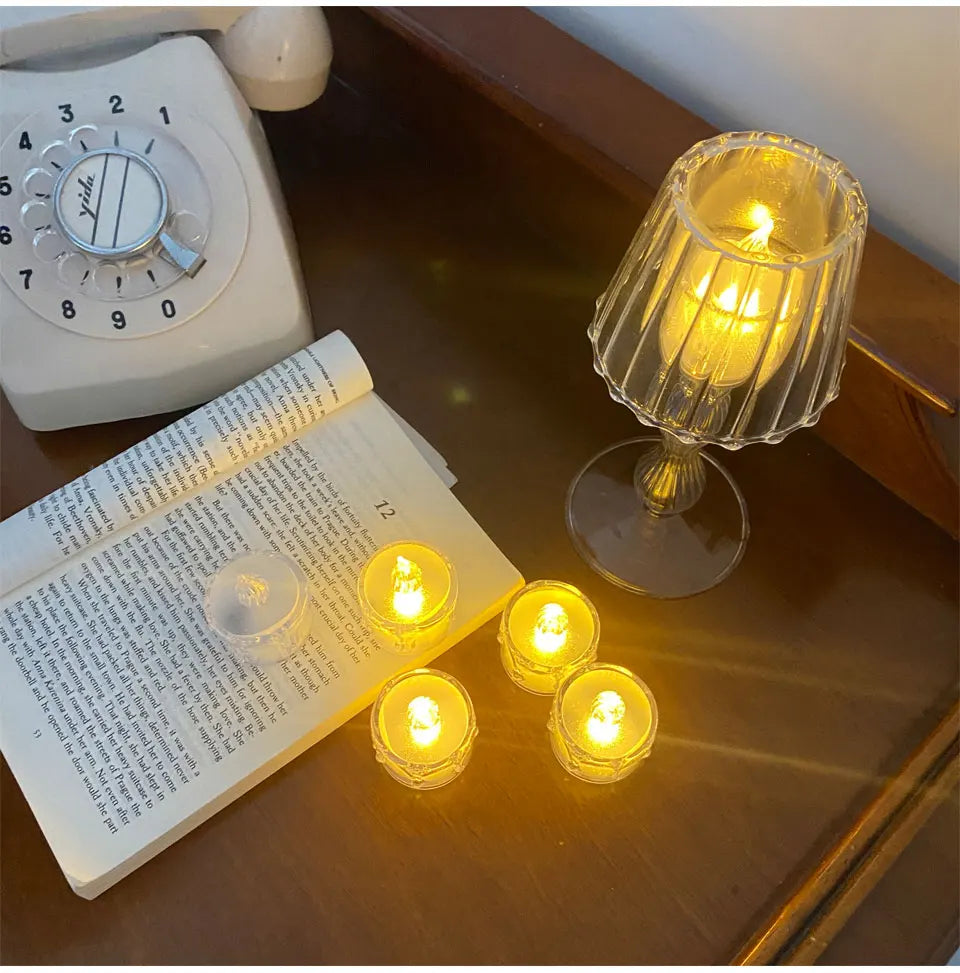🕯Flameless LED Candle Light – Create the Perfect Ambiance Anywhere
Transform any setting with the warm, flickering glow of our Flameless LED Candle Lamp. Designed to bring romance, relaxation, and elegance without the worry of open flames
