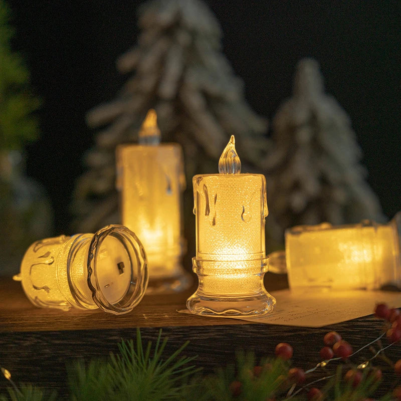 🕯Flameless LED Candle Light – Create the Perfect Ambiance Anywhere
Transform any setting with the warm, flickering glow of our Flameless LED Candle Lamp. Designed to bring romance, relaxation, and elegance without the worry of open flames