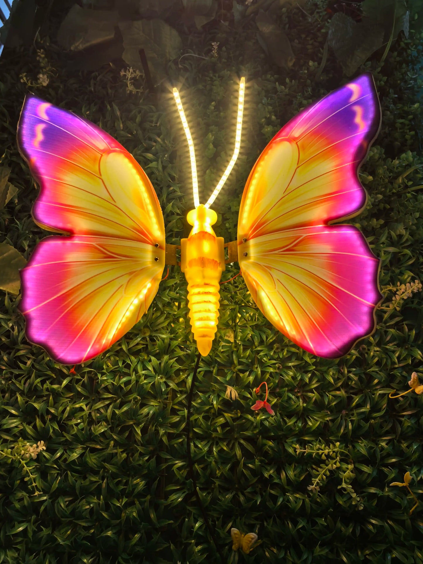 🦋🌈✨️3D LED Butterfly Night Light Handmade 40 45 50cm 60cm Large Park Light Decoration for gifts or wherever you desire at your home