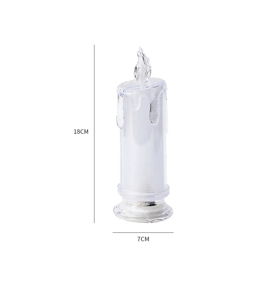 🕯Flameless LED Candle Light – Create the Perfect Ambiance Anywhere
Transform any setting with the warm, flickering glow of our Flameless LED Candle Lamp. Designed to bring romance, relaxation, and elegance without the worry of open flames