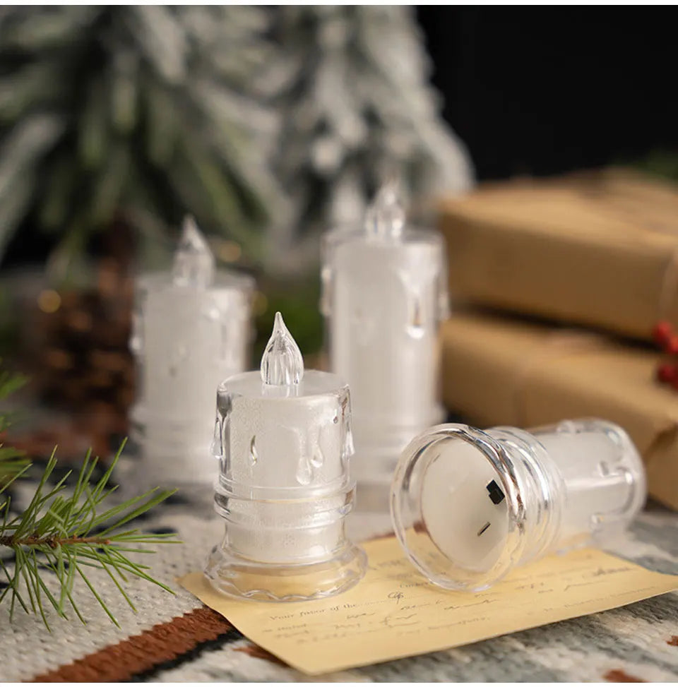 🕯Flameless LED Candle Light – Create the Perfect Ambiance Anywhere
Transform any setting with the warm, flickering glow of our Flameless LED Candle Lamp. Designed to bring romance, relaxation, and elegance without the worry of open flames