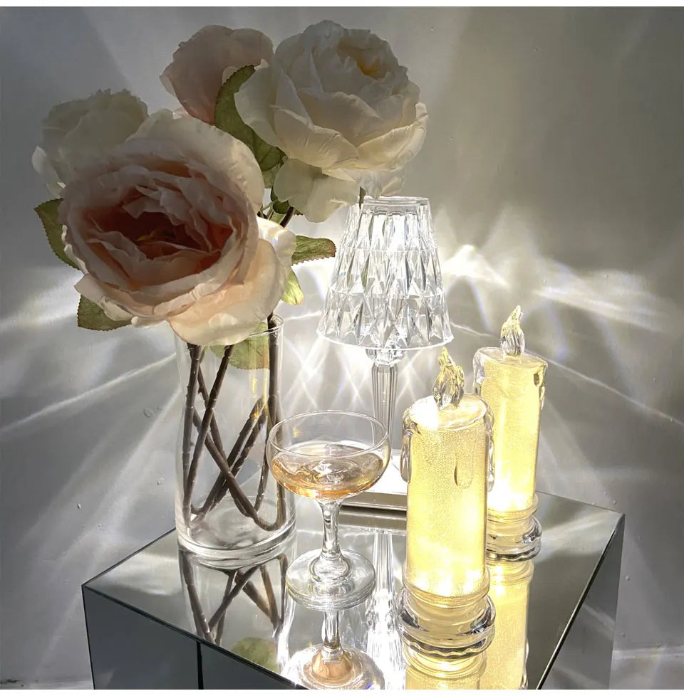 🕯Flameless LED Candle Light – Create the Perfect Ambiance Anywhere
Transform any setting with the warm, flickering glow of our Flameless LED Candle Lamp. Designed to bring romance, relaxation, and elegance without the worry of open flames
