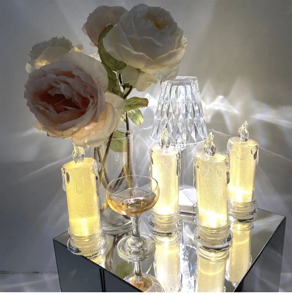 🕯Flameless LED Candle Light – Create the Perfect Ambiance Anywhere
Transform any setting with the warm, flickering glow of our Flameless LED Candle Lamp. Designed to bring romance, relaxation, and elegance without the worry of open flames