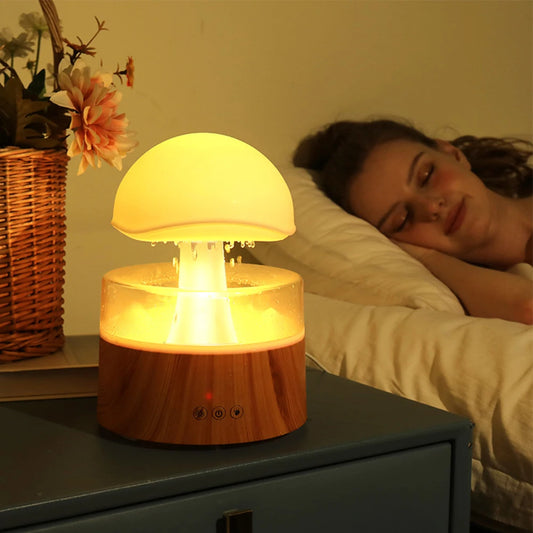 🌙🌧 Raining Humidifier Diffuser – Relax, Recharge & Sleep Better 💤 😴