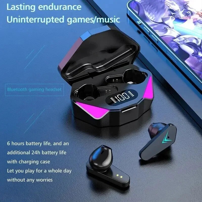 Bluetooth LED Earbuds