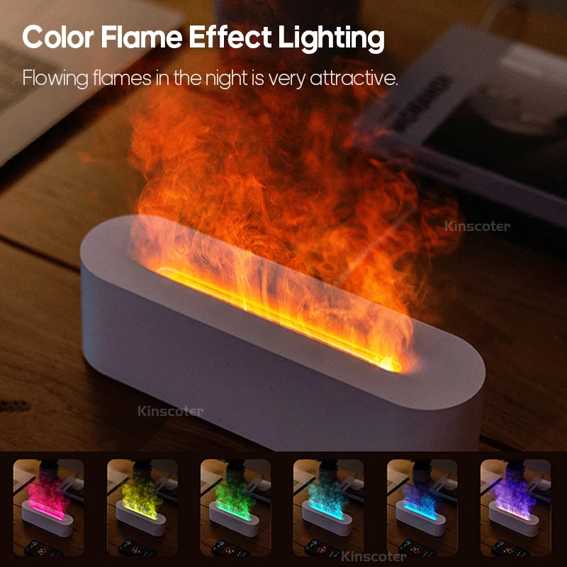 Flame Fire Night Light