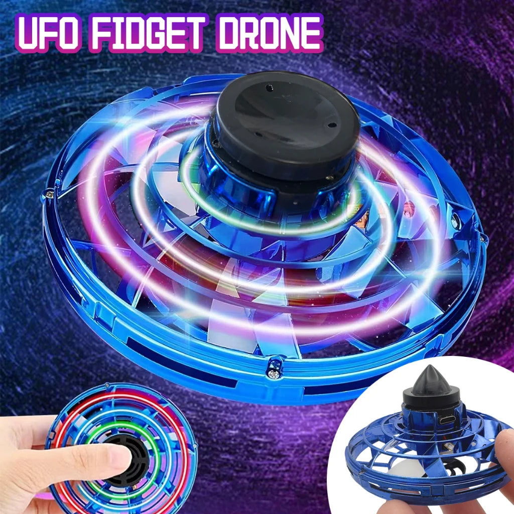 ✨ NEW LED Flying UFO Spinner – The Ultimate Hover Ball Toy!🚀