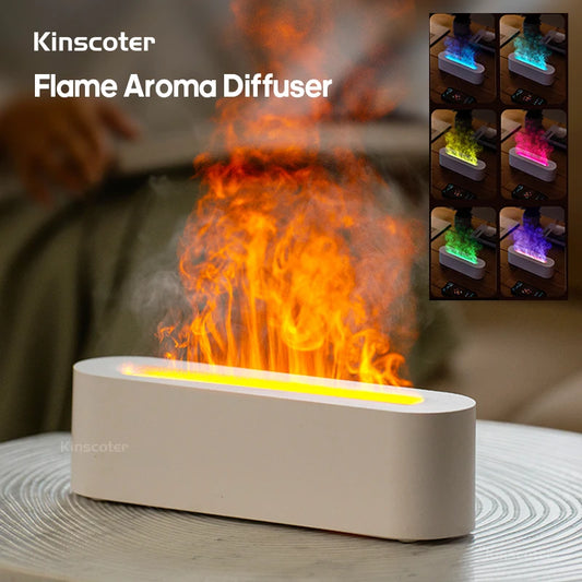 Flame Fire Night Light