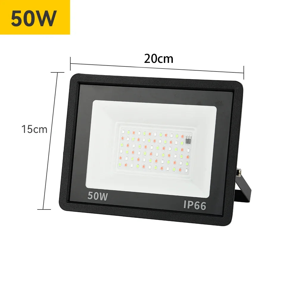 LED RGB Floodlight Reflector – Brilliant Outdoor Lighting for Every Occasion