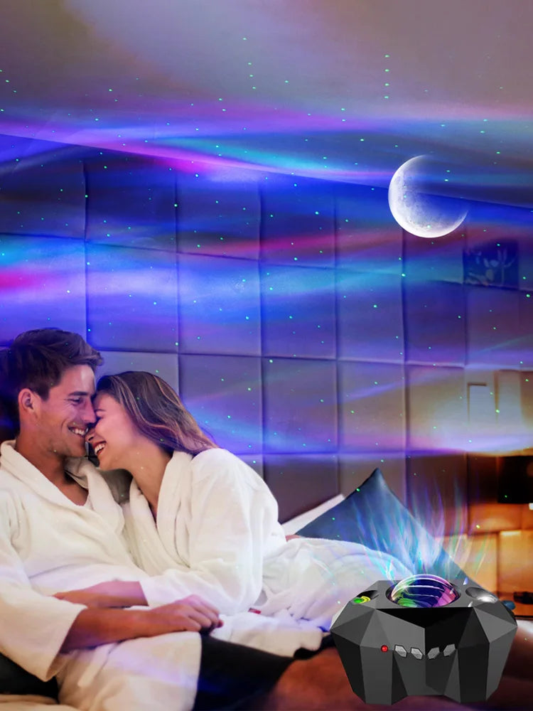 Premium Galaxy Moon Projector