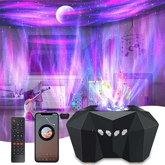 Premium Galaxy Moon Projector