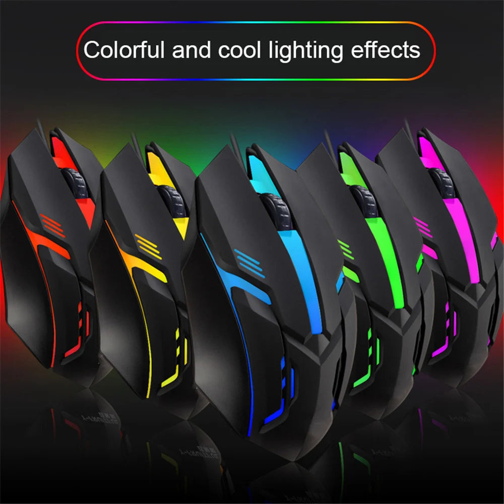 USB Wired LED Mouse