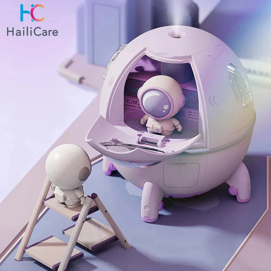LED Space Capsule Diffuser with Astronaut