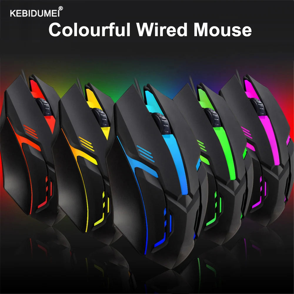USB Wired LED Mouse