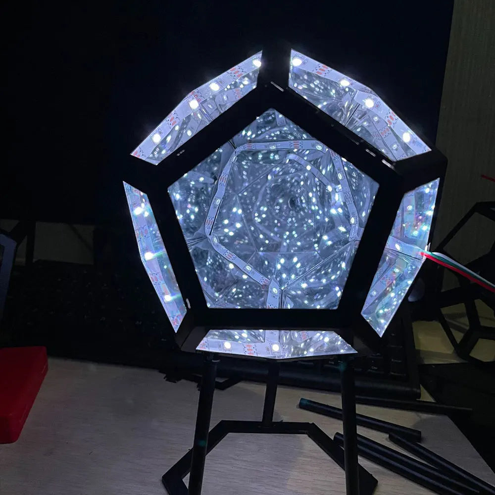 Infinite Dodecahedron Light