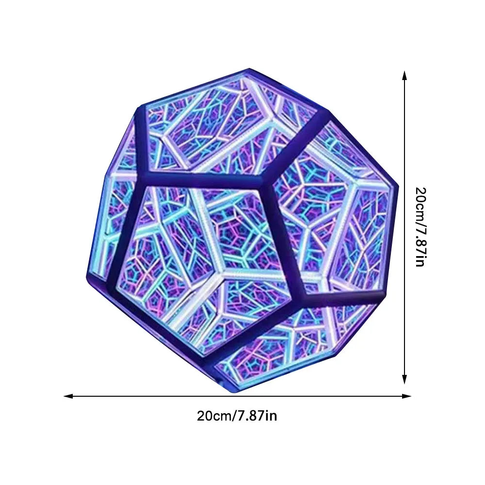 Infinite Dodecahedron Light