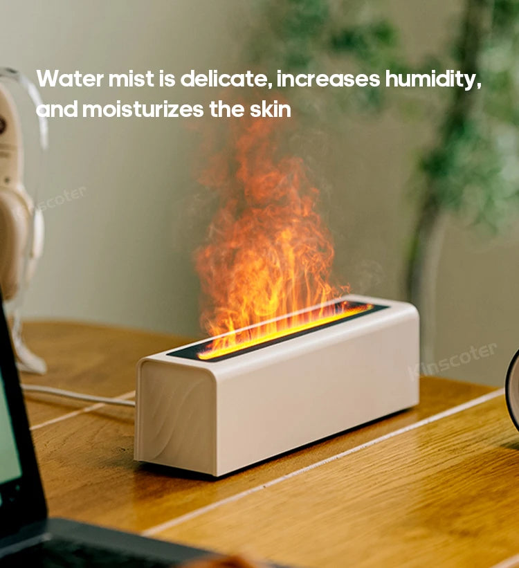 Flame Fire Night Light