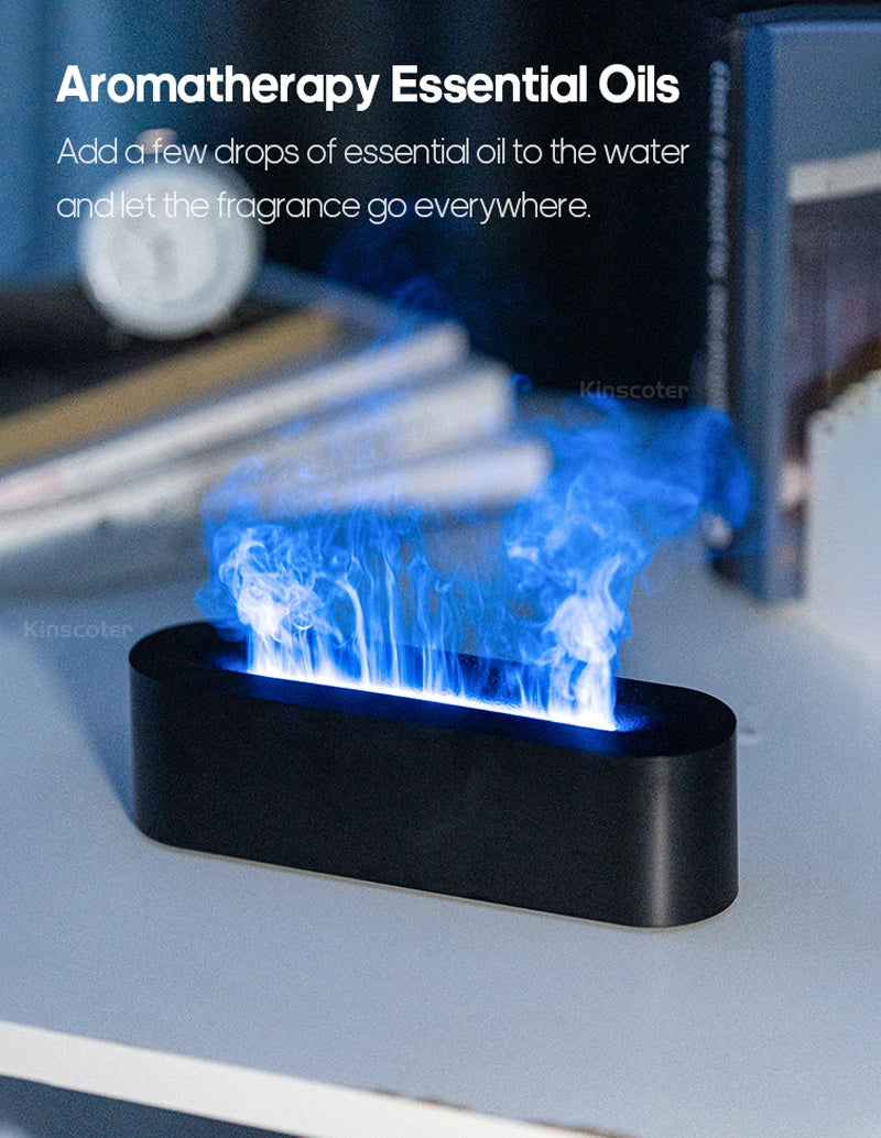 Flame Fire Night Light