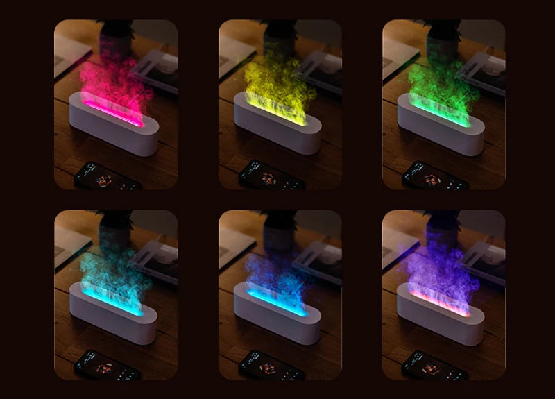Flame Fire Night Light