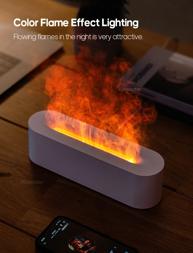 Flame Fire Night Light