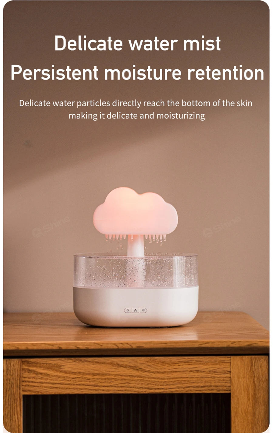 Rain Cloud Raindrop Diffuser