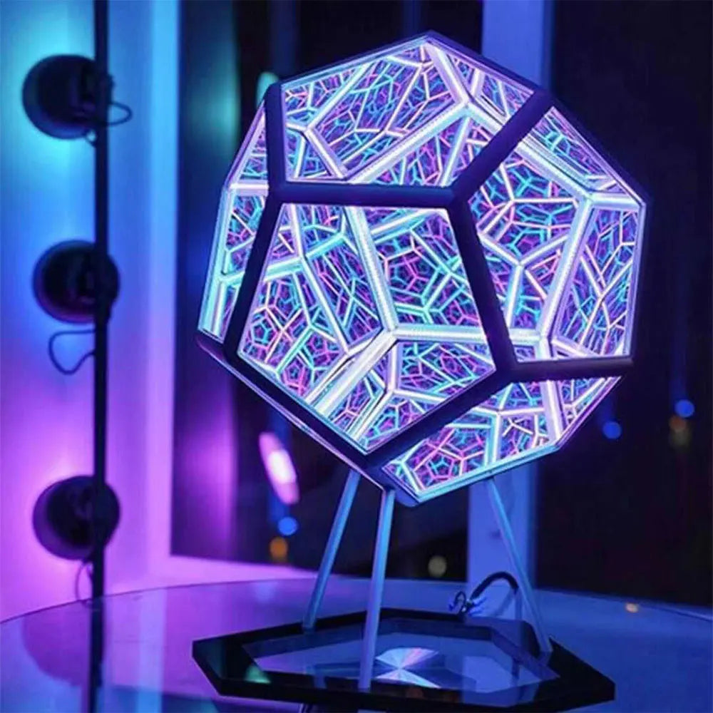 Infinite Dodecahedron Light