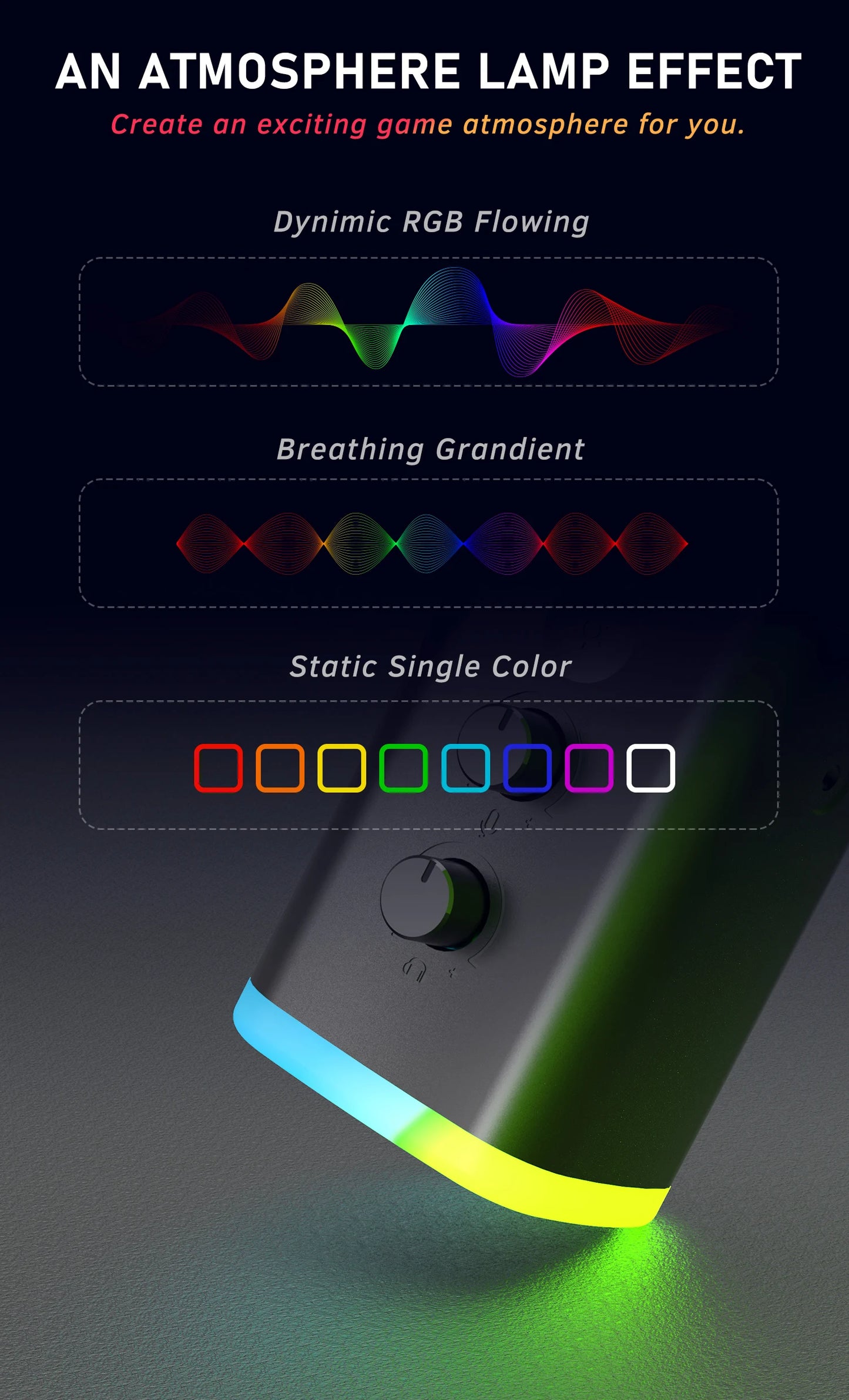 LED Dynamic Microphone