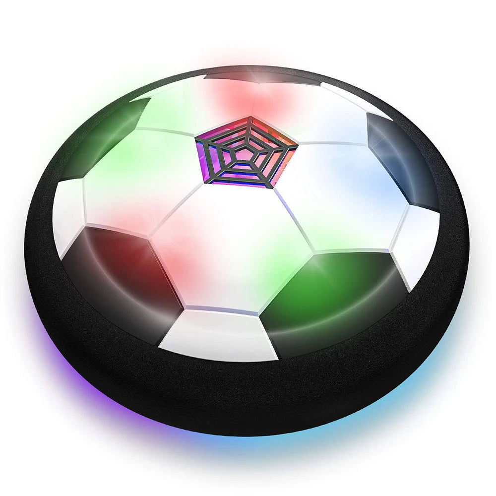 ⚽ Hover Soccer Ball with LED Lights & Music 🎶✨
Bring the excitement of soccer indoors and outdoors with this Electric Floating Football Toy – the perfect gift for kids who love fun, movement, and play!
🌟 Features:
Gliding Hover Design – Smoothly floa