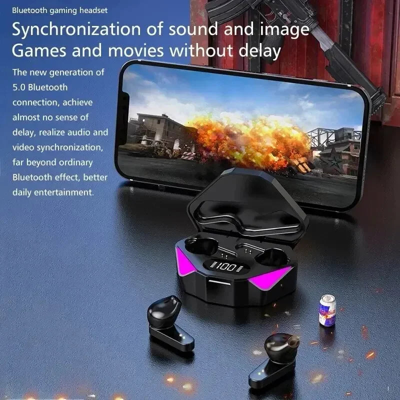 Bluetooth LED Earbuds