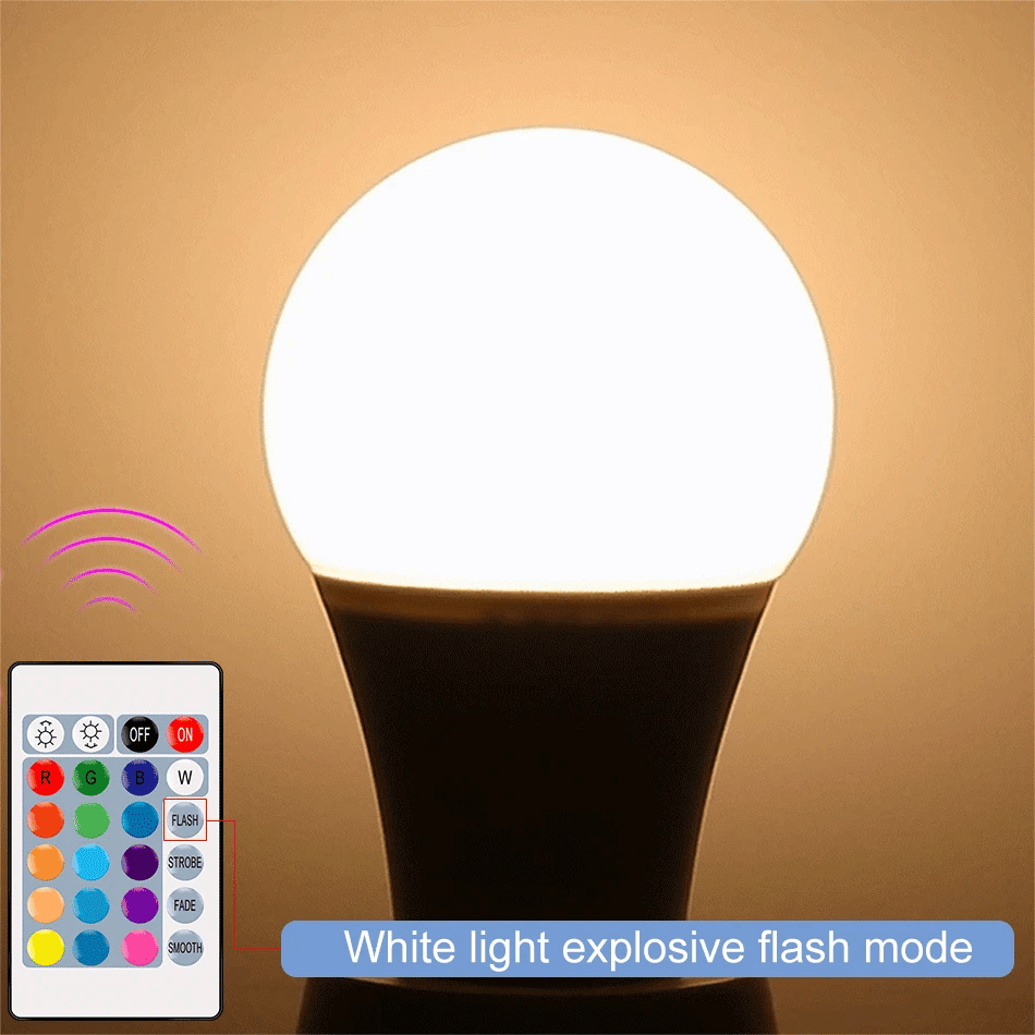 LED RGB Light Bulb