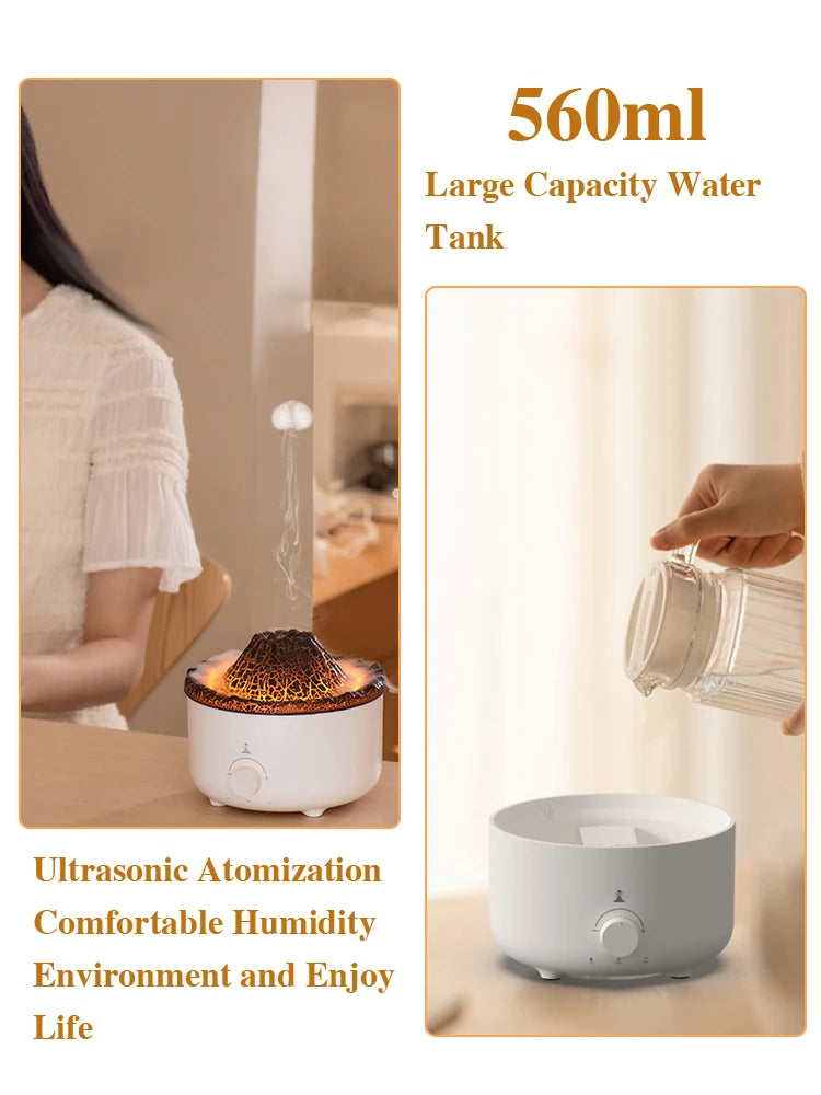 Volcano Fire Flame Diffuser