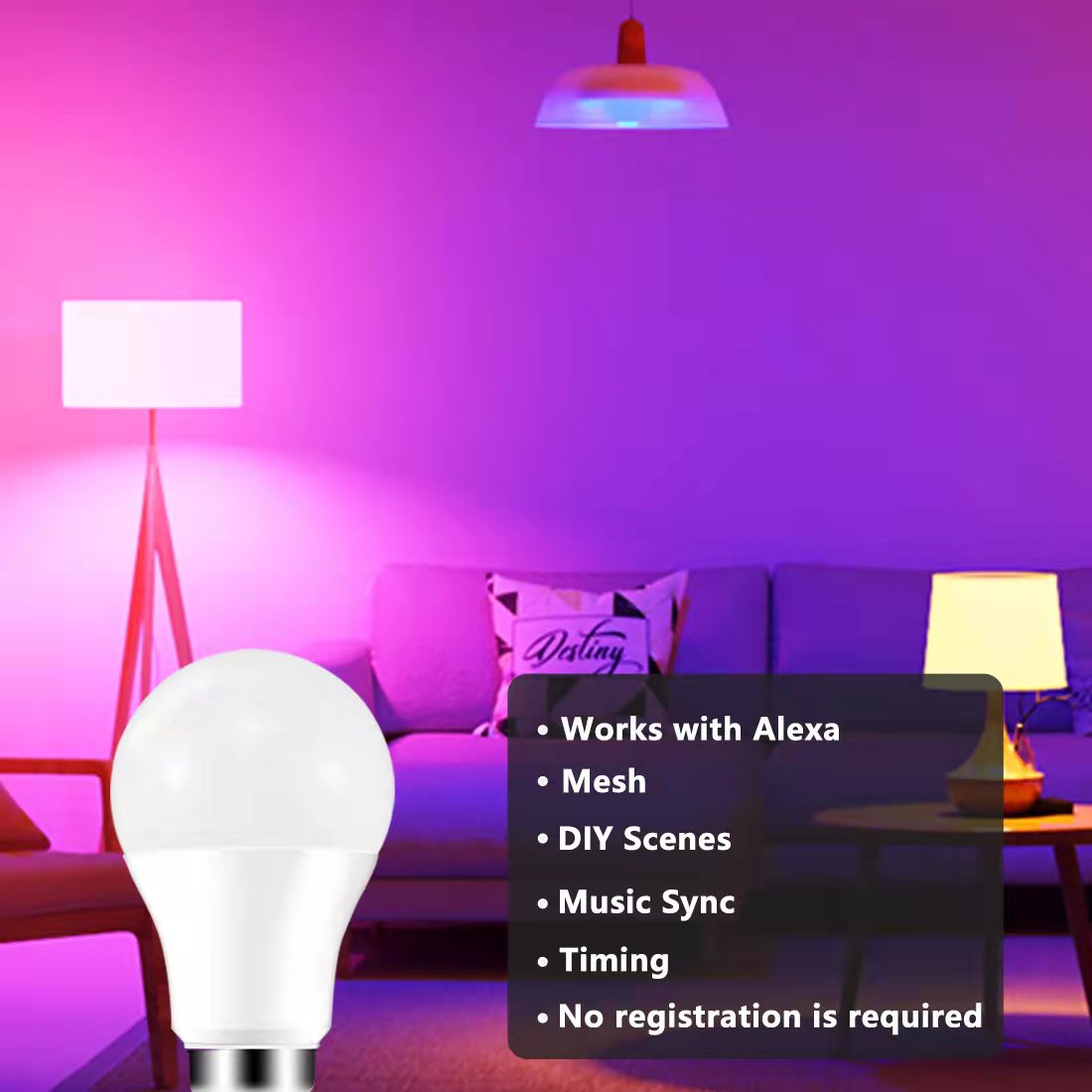 LED RGB Smart Light Bulb