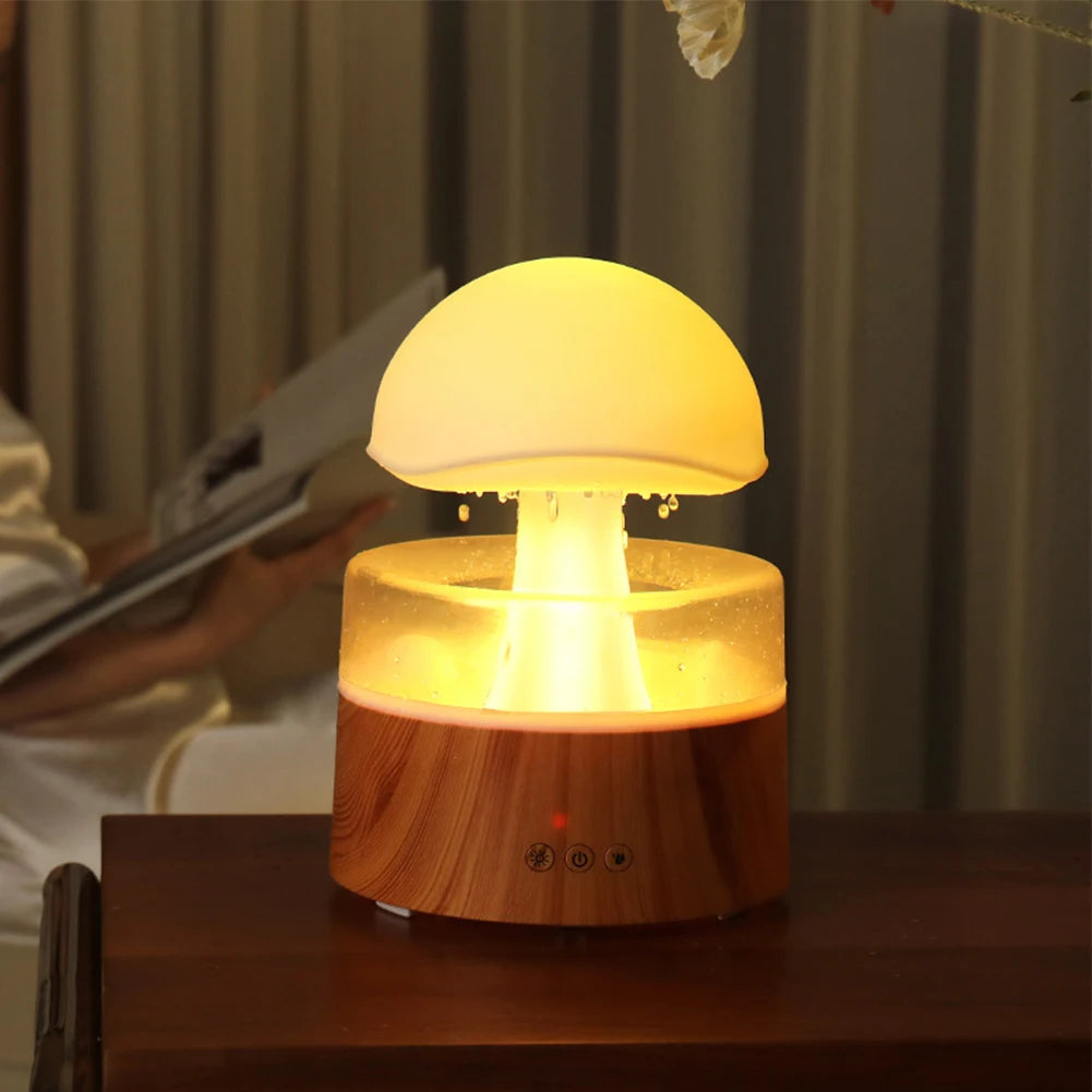 🌙🌧 Raining Humidifier Diffuser – Relax, Recharge & Sleep Better 💤 😴