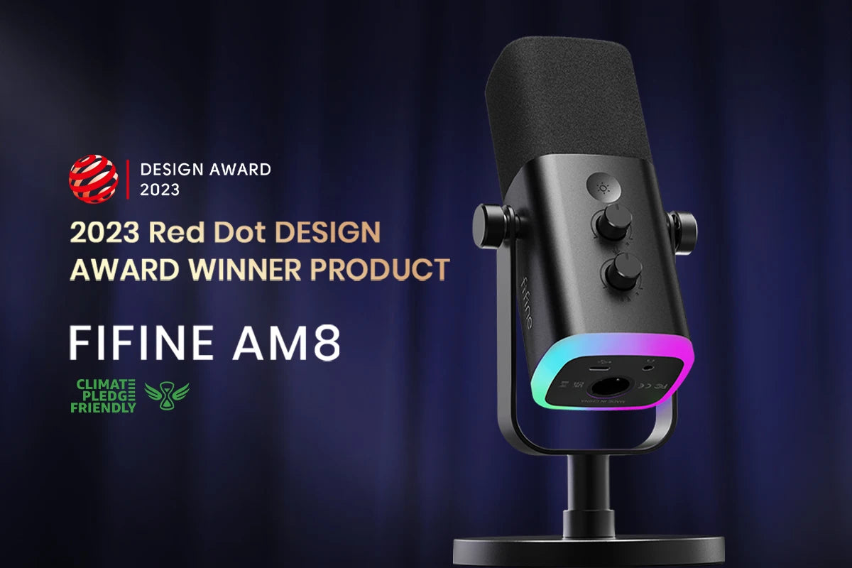 LED Dynamic Microphone