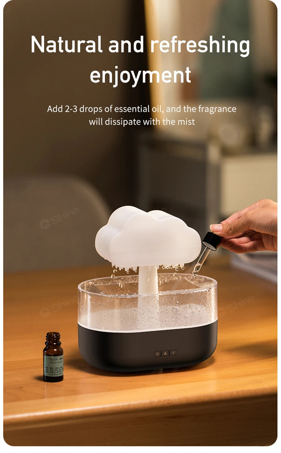 Rain Cloud Raindrop Diffuser