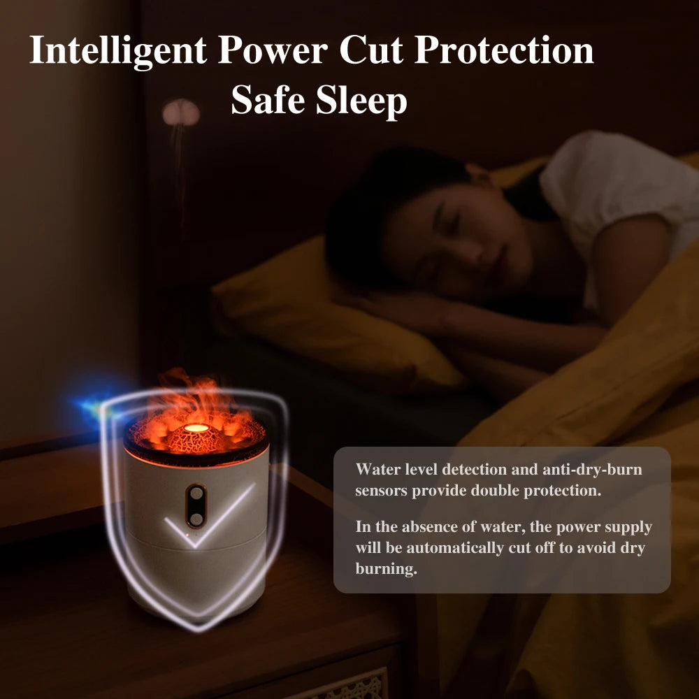 Volcano Fire Flame Diffuser