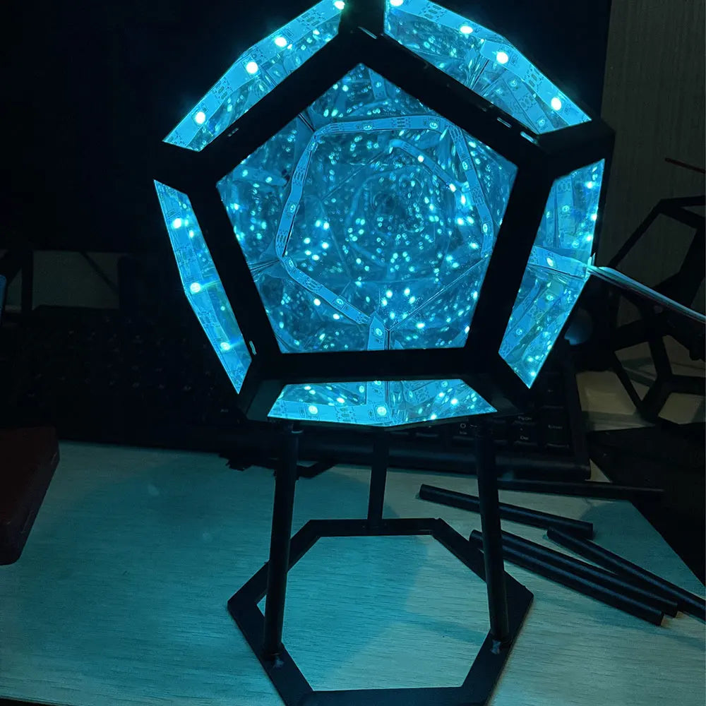 Infinite Dodecahedron Light