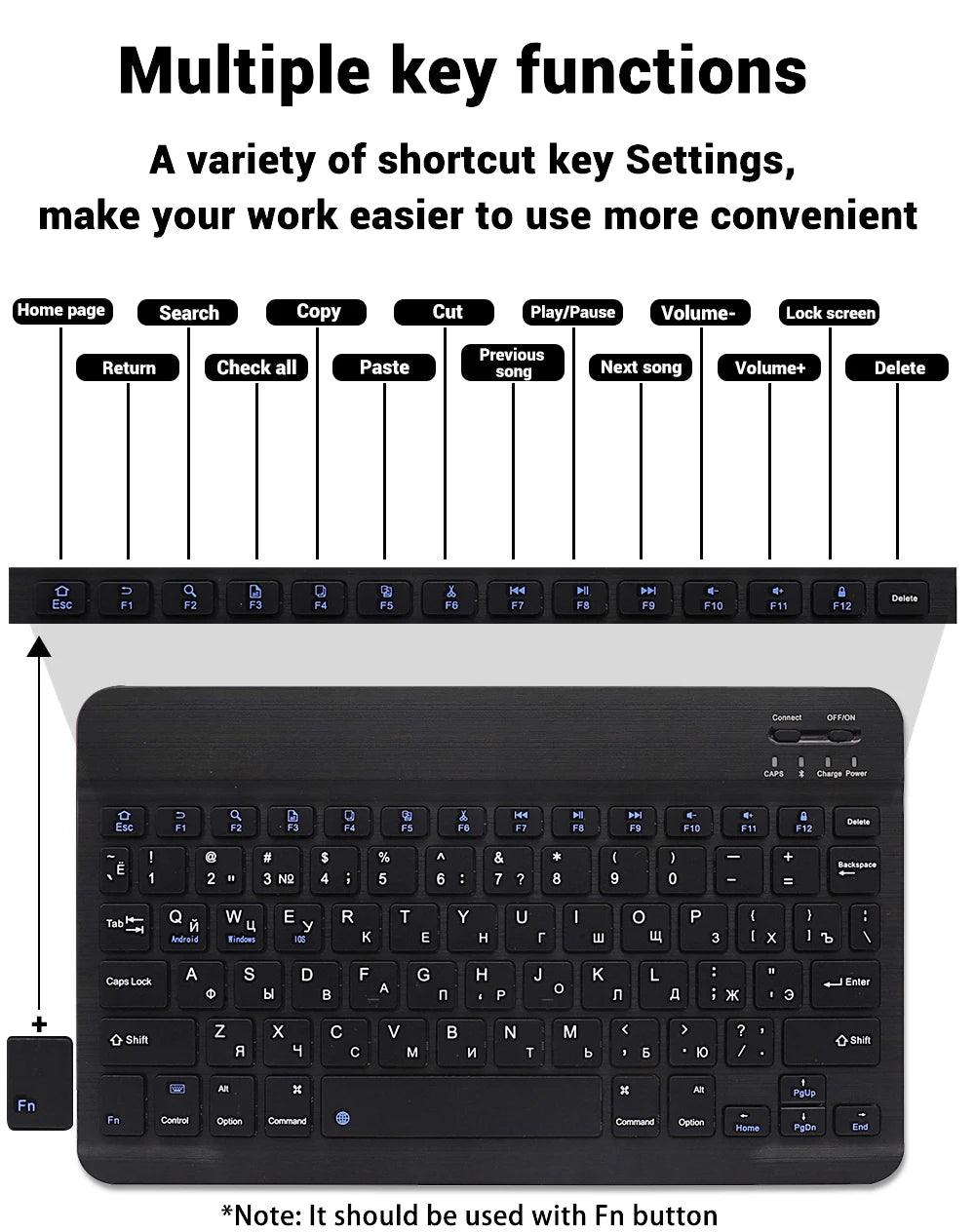 Keyboard and Mouse (Bluetooth)