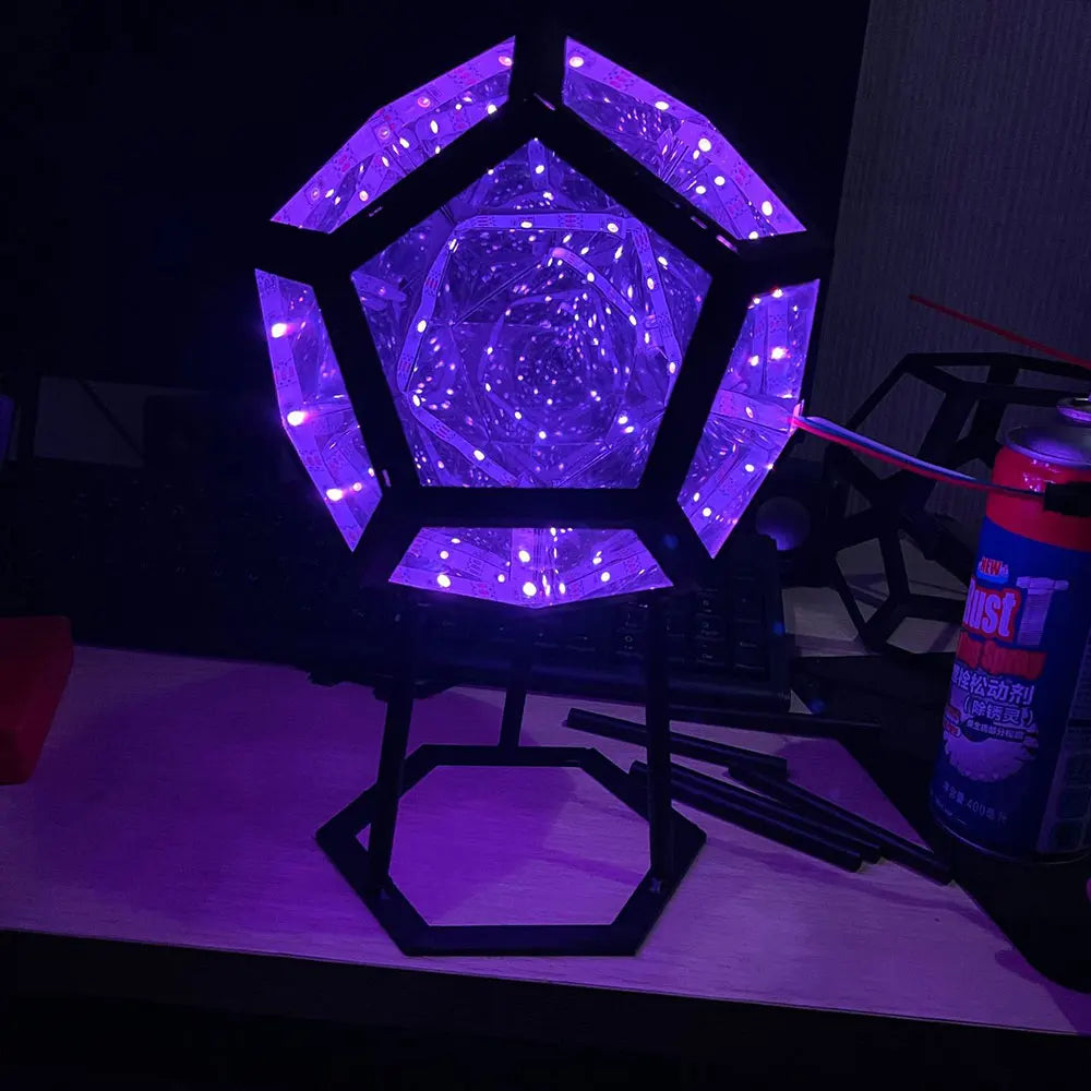 Infinite Dodecahedron Light