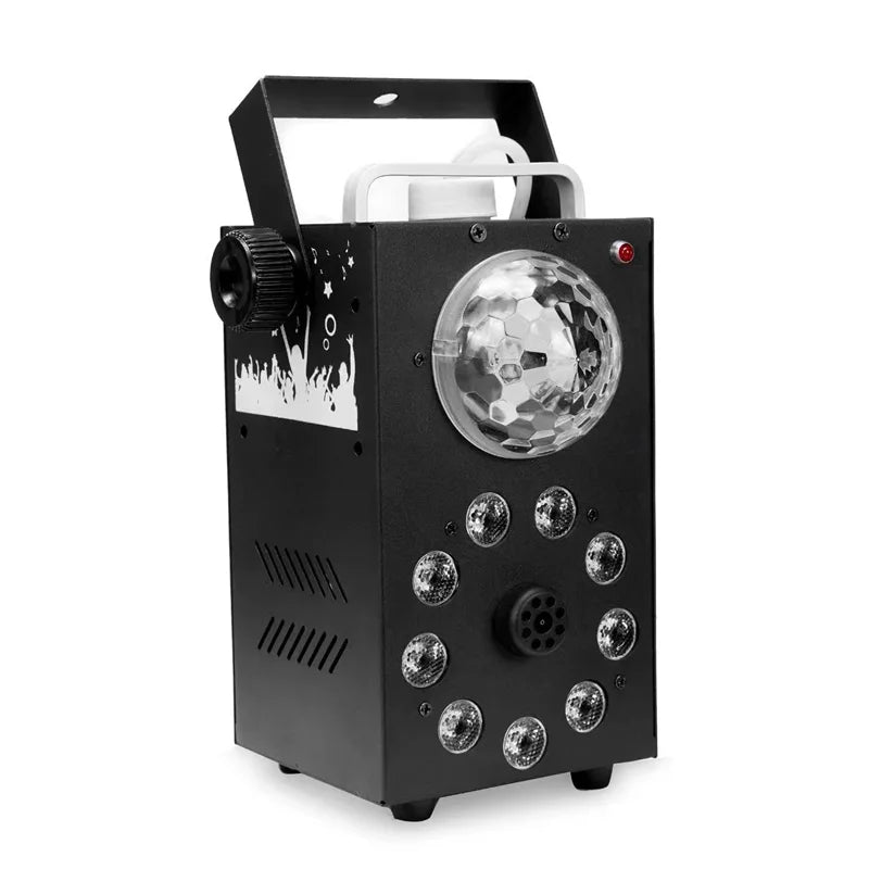 ๐ 700W Remote Control Fog Machine with RGB LED Lights โ Party & Event Essential ๐
Take your party or event to the next level with our powerful 700W Fog Machine with RGB 3-in-1 LED Lights. Perfect for clubs, weddings, concerts, bars, DJ setups, and stag