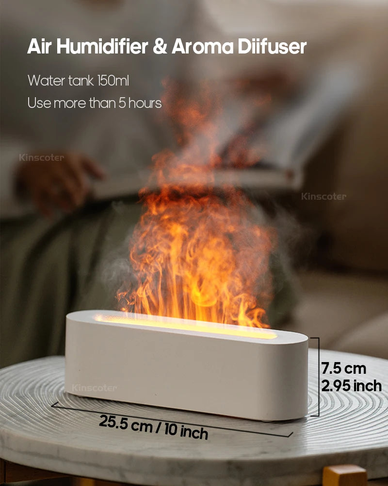 Flame Fire Night Light