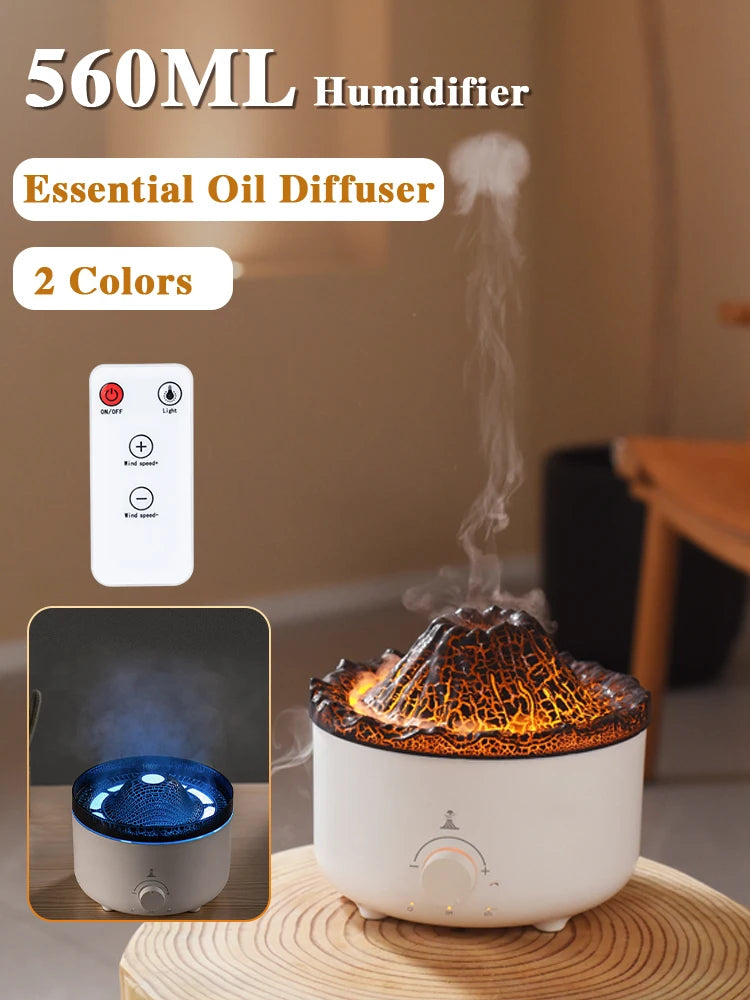 Volcano Fire Flame Diffuser